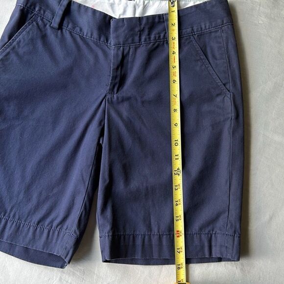 Lilly Pulitzer The Chipper Short Navy Sz 0 Flat front - Picture 6 of 8